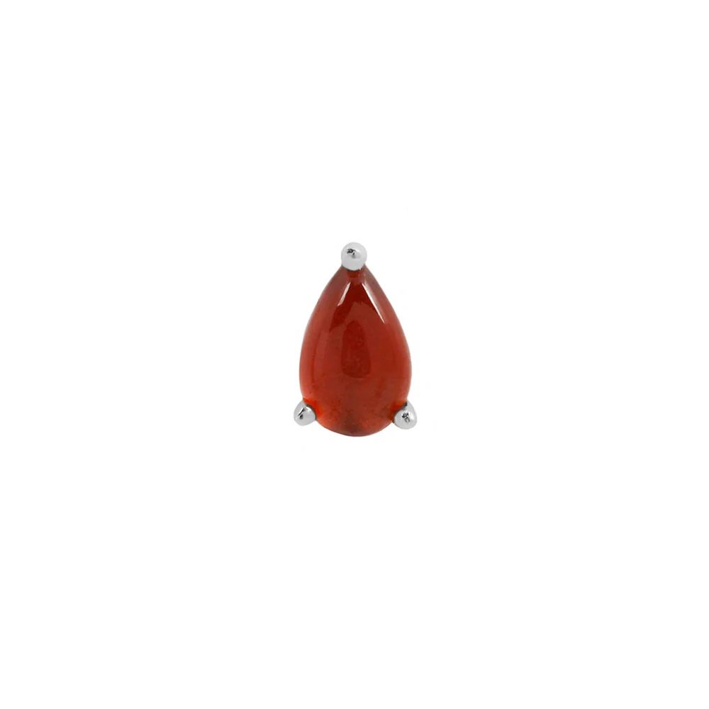 Pear - Garnet - Threadless End-SQ0860568