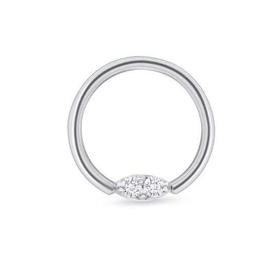 Prong Set Marquise - Seamless Ring