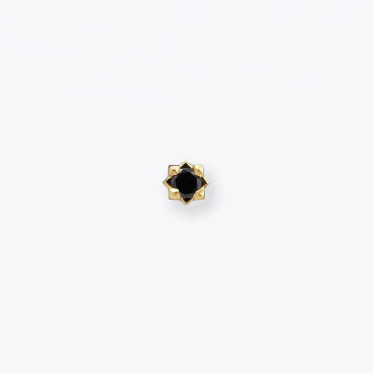 Stella - Black Diamond - Threadless End