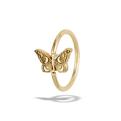 Butterfly - Fixed Bead Ring