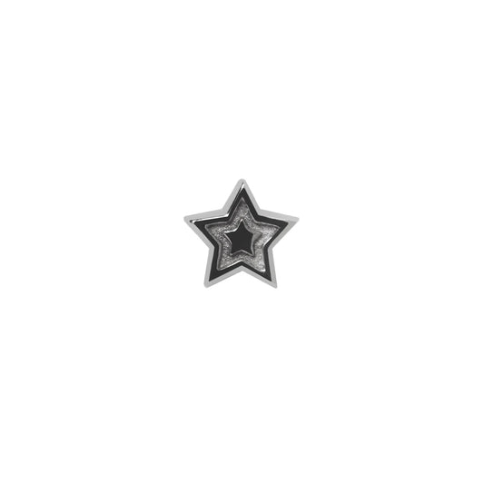 Starstruck - Black Rhodium - Threadless End