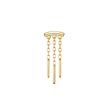 Triple Wind Chime - Bar End - Threadless End