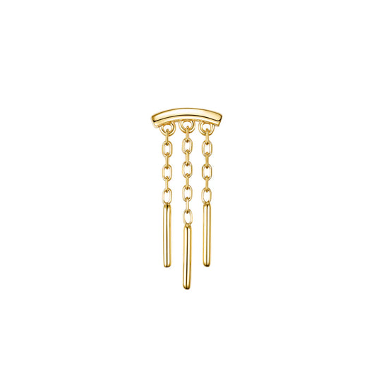 Triple Wind Chime - Bar End - Threadless End