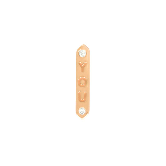 "YOU" - Diamond - Threadless End