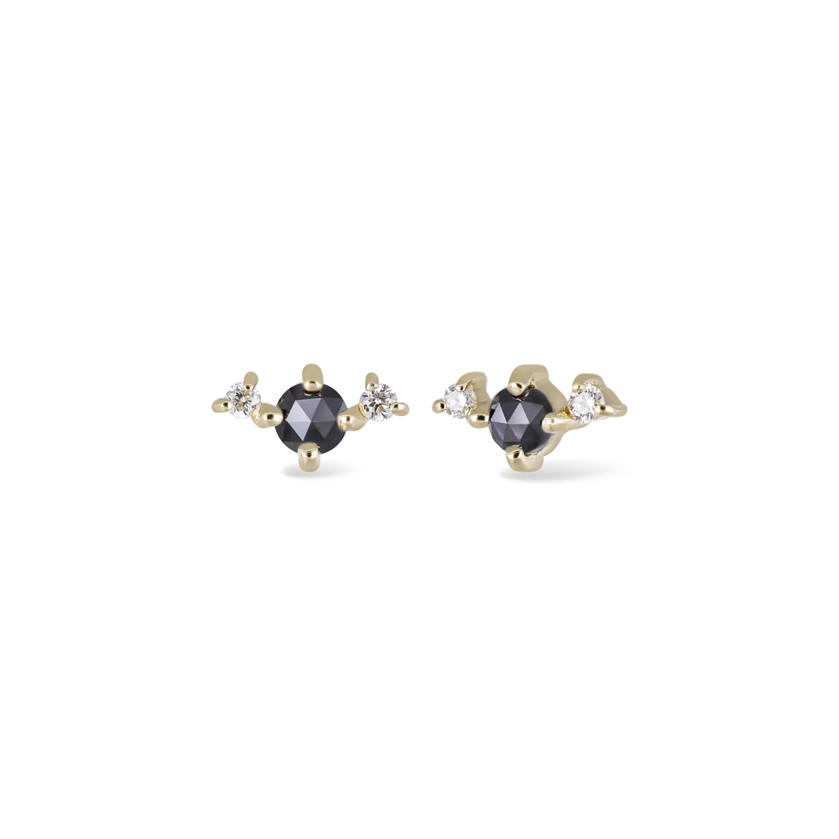Astrid Rose Cut Diamond Trio - Threadless End
