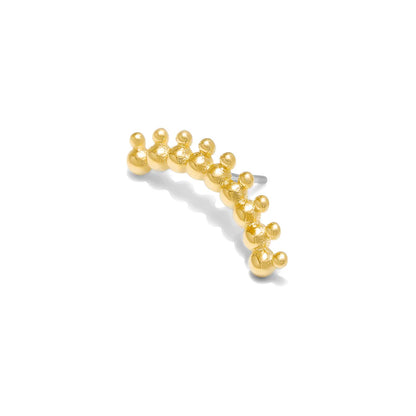 Curved Sol Pin - Threadless End