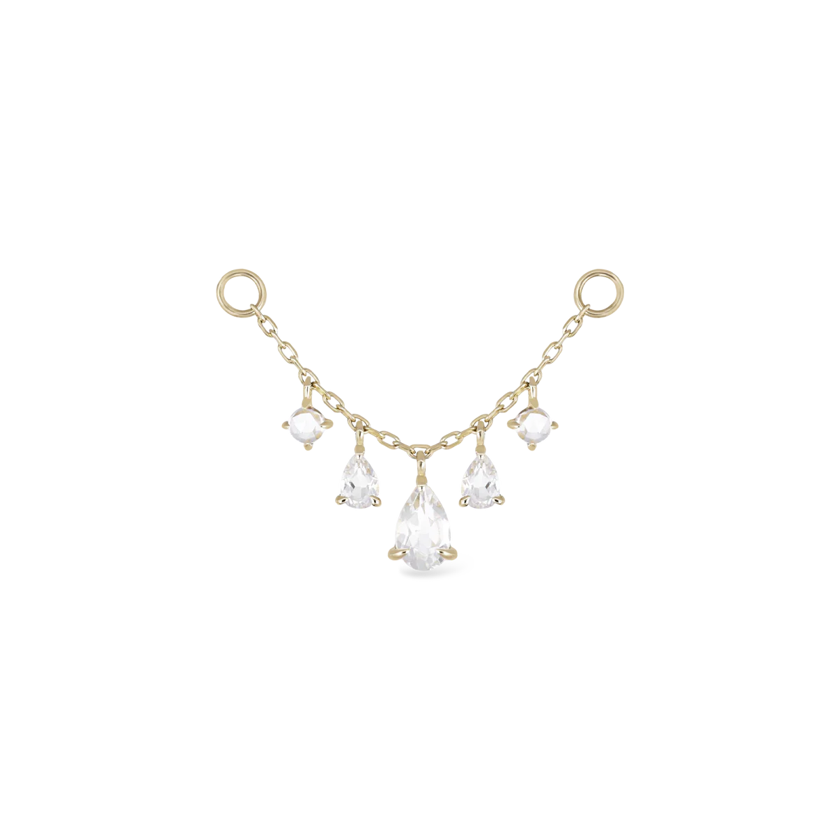 Eloise White Topaz - Chain