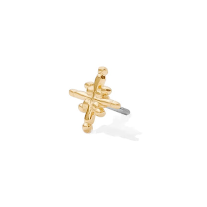 Gold Dust Pin - Threadless End
