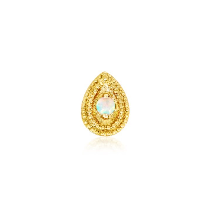 Pear Double Millgrain - Opal - Threadless End-SQ1559606