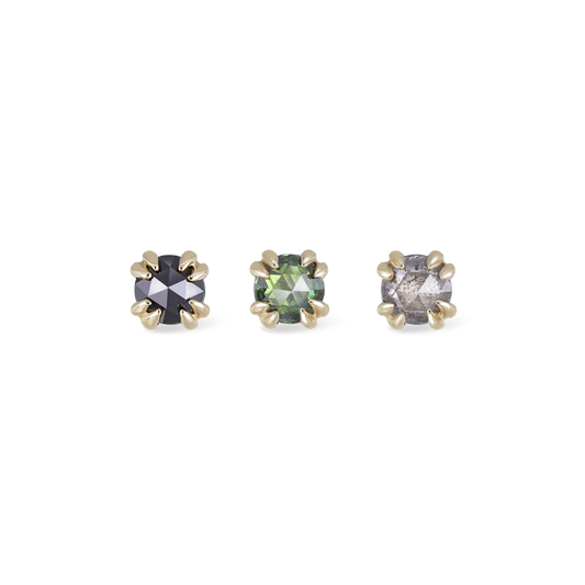 Kai - 2.5mm Rose Cut Diamond - Threadless End