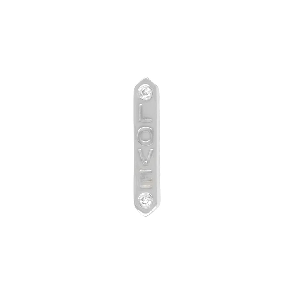 "LOVE" - Diamond - Threadless End