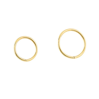 14k Gold Seamless Rings